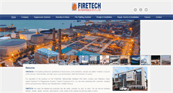 Desktop Screenshot of firetech.com.pk