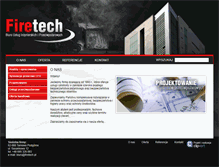 Tablet Screenshot of firetech.pl